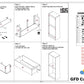 EW-C3684 Elegant White Base Closet 36"W x 15 5/8"D x 84"H