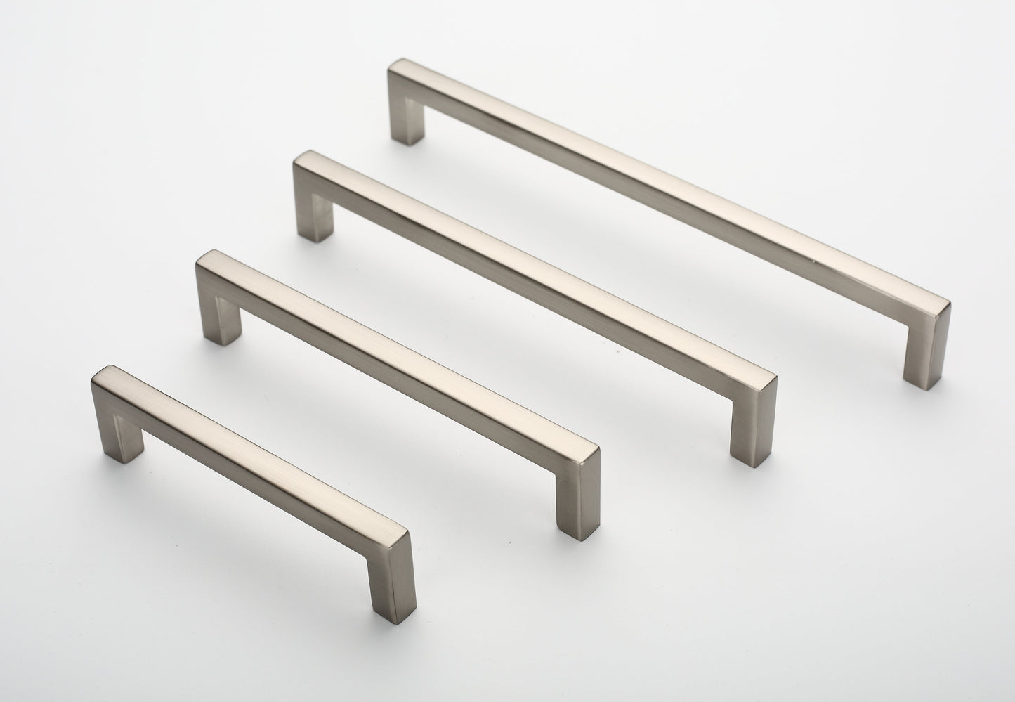 H-21162-96 3-3/4 in. (H-6003) (96 mm) Center-to-Center Cabinet Modern Square Bar Pull Handle