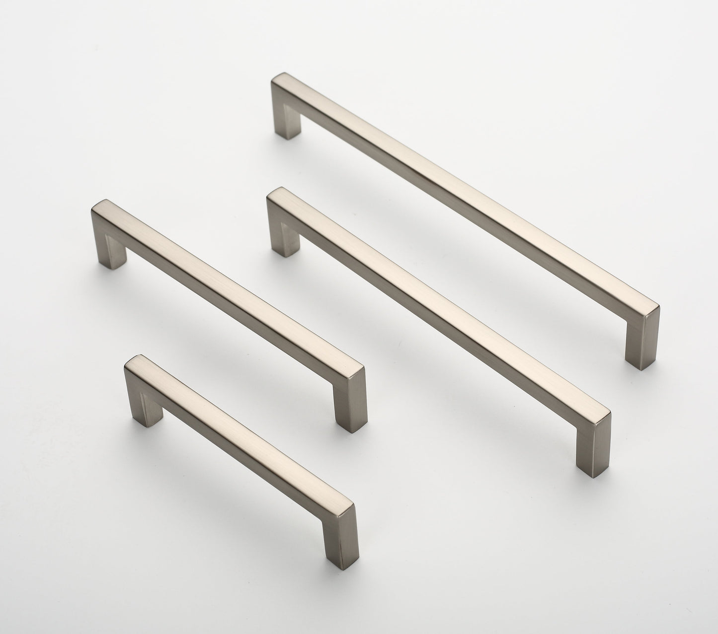 H-21162-128 5-1/16 in.  (H-6003) (128 mm) Center-to-Center Cabinet Modern Square Bar Pull Handle