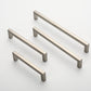 H-21162-160 6-5/16 in.  (H-6003) (160 mm) Center-to-Center Cabinet Modern Square Bar Pull Handle