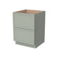 2DB30 Slim Shaker 2-Drawer Base Cabinet 30"Wx34-1/2"Hx24"D