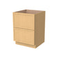 2DB30 Slim Shaker 2-Drawer Base Cabinet 30"Wx34-1/2"Hx24"D
