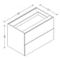 2FVD36 Floating Vanity 2-Drawer Base 36"Wx22"Hx21"D