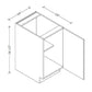 B18FD European Base Cabinet Full Door 18"Wx34-1/2"Hx24"D
