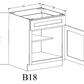 B18 Shaker Base Cabinet 18"Wx34-1/2"Hx24"D
