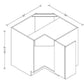 BLS33 Frameless Base Lazy Susan 33"Wx34-1/2"Hx24"D