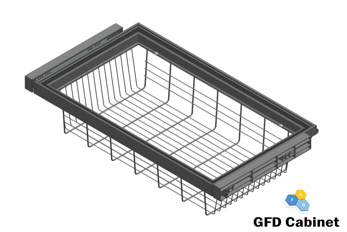 BSK30 Closet Slide Out Basket 15"