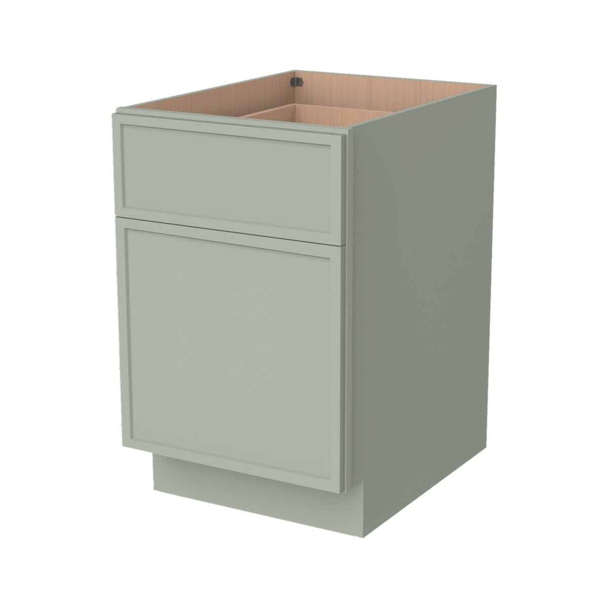 BWBK18 Base Waste Basket Cabinet 18"Wx34-1/2"Hx24"D