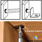 Brass Plated Steel L-Shelf Support Pegs