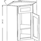 CSB42 Shaker Style Corner Sink Base 21"Wx34-1/2"Hx24"D
