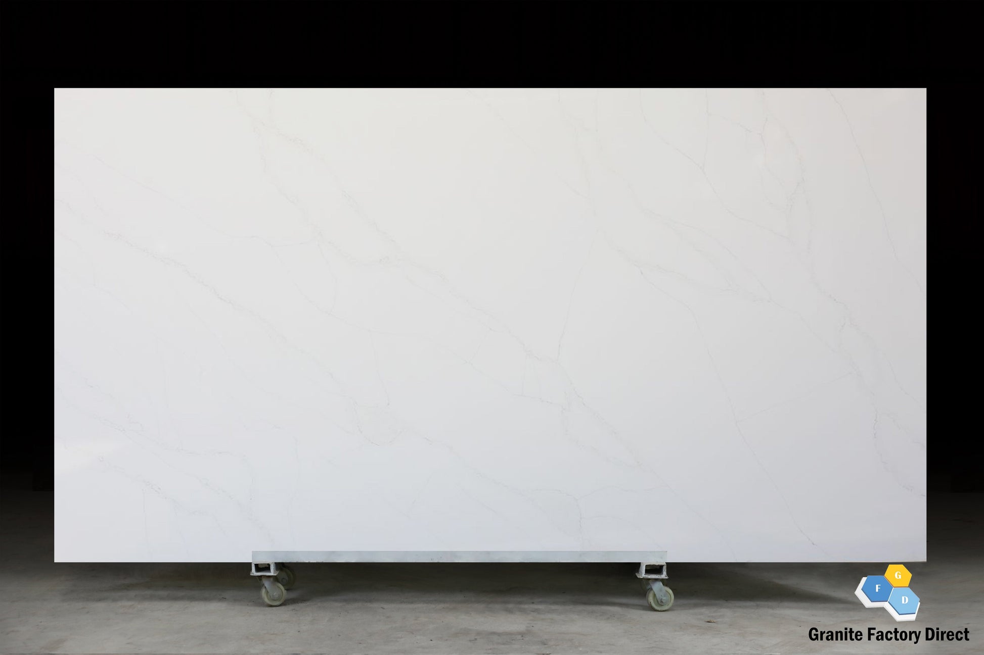 Calacatta Nobel Quartz GFD324 Countertop Prefab and Slab for sale