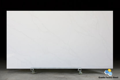 Calacatta Nobel Quartz GFD324 Countertop Prefab and Slab for sale