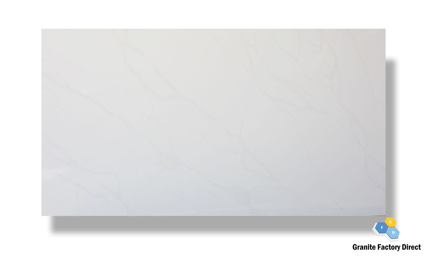 Calacatta Nobel Quartz GFD324 Countertop Prefab and Slab for sale