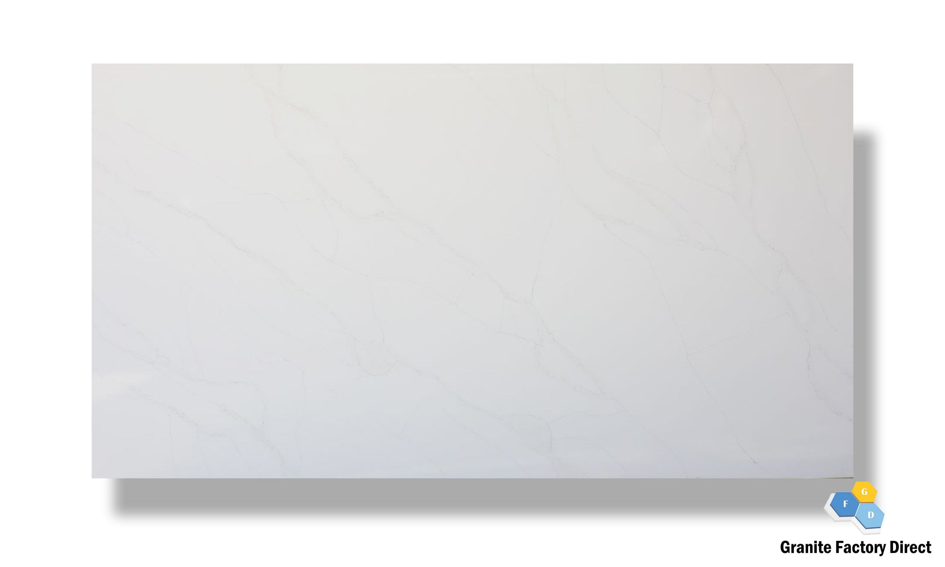 Calacatta Nobel Quartz GFD324 Countertop Prefab and Slab for sale