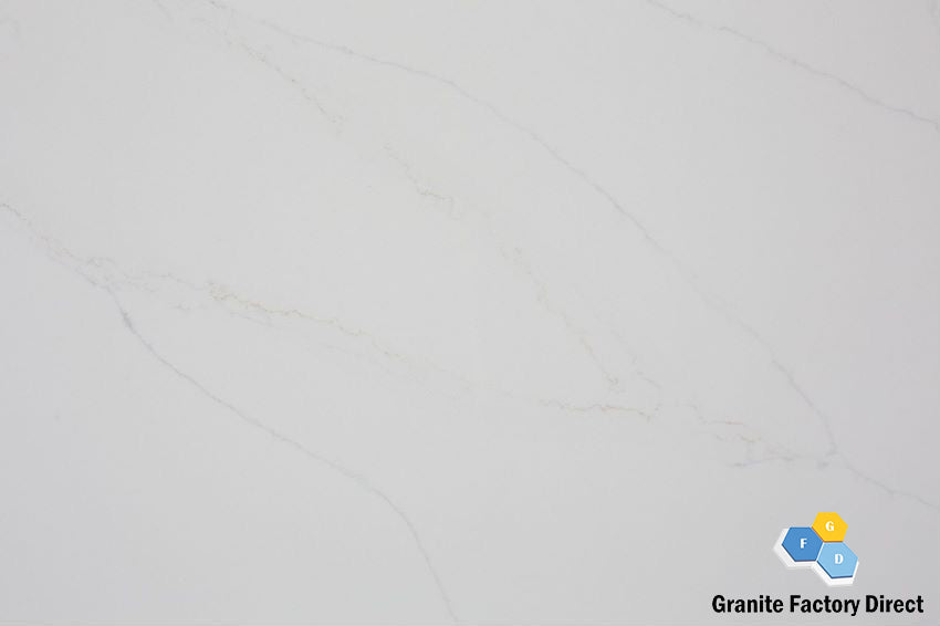Calacatta Nobel Quartz GFD324 Countertop Prefab and Slab for sale