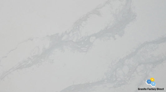 Calacatta Premium Quartz GFD115 Countertop Prefab and Slab for sale