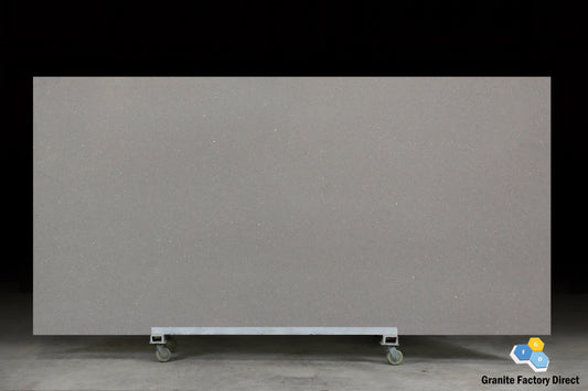 Crystal Grey Dark Quartz GFD807 Countertop Prefab and Slab for sale