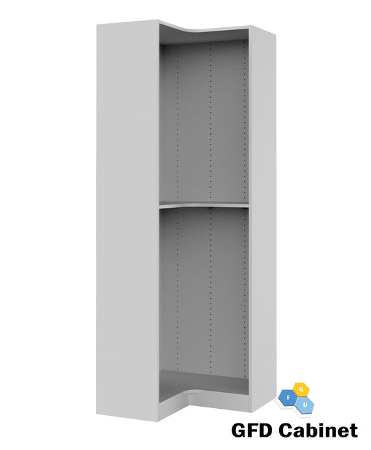 AO-ER3684-LED Ash Oak Easy Reach Closet With LED 36"W x 15"D x 84"H