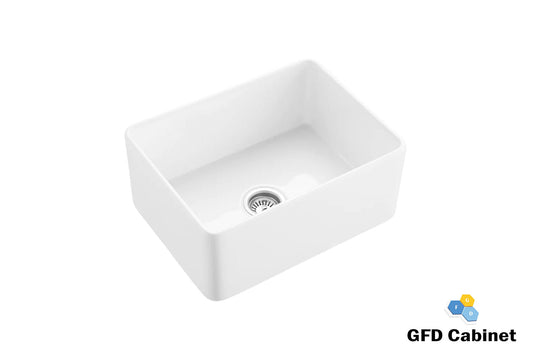 GFD2418S White Fireclay Basin