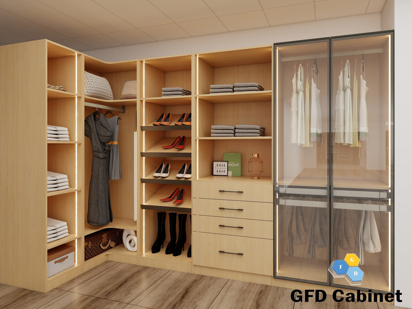 C3021 Stackable Closet