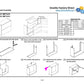 WBF3636 Frameless European Cabinet Wall Bi-Fold 36"Wx36"Hx12"D