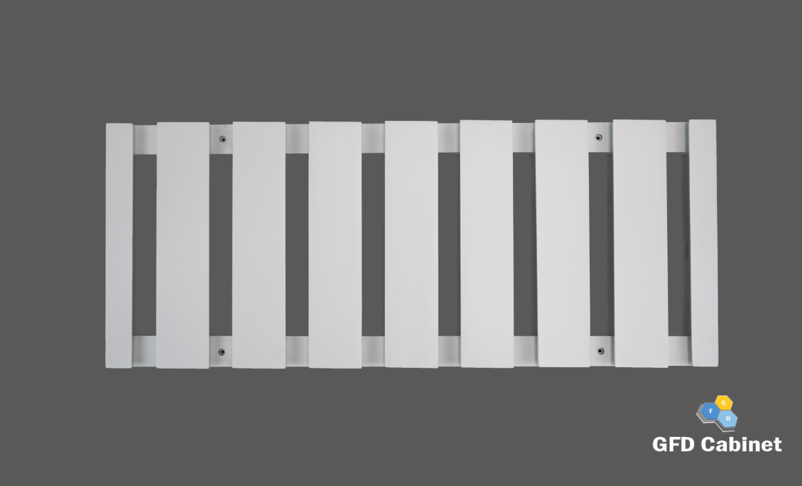 GH36 Shaker Style Wall Glass Rack Holder 34-1/2"Wx10-1/2"Hx2"D