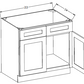 SB33 Shaker Style Sink Base Cabinet 33"Wx34-1/2"Hx24"D