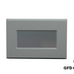 W1212GD Shaker Style Wall Cabinet With Glass Door 12"Wx12"Hx12"D