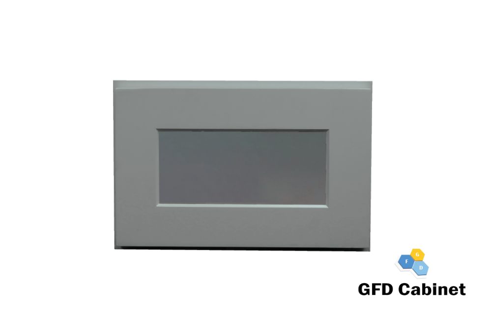 W1812GD Shaker Style Wall Cabinet With Glass Door 18"Wx12"Hx12"D