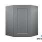 WDC2430 Shaker Style Wall Diagonal Corner Cabinet 24"Wx30"Hx12"D