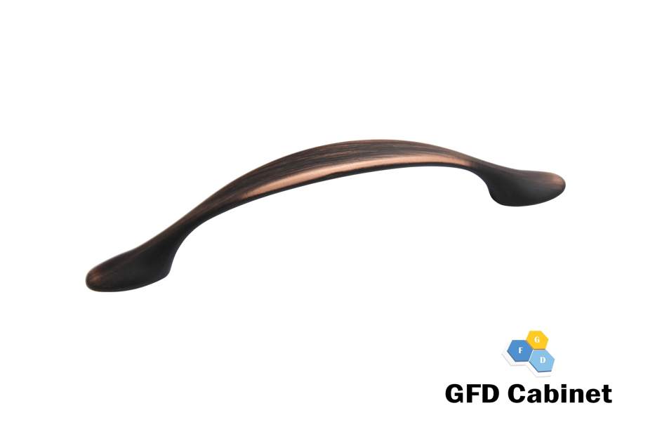 H-1082-128 5-1/16 in. (128 mm) Center-to-Center Cabinet Arched Pull Handle
