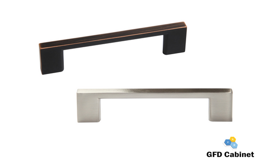 H-1165-96 3-3/4 in. (96 mm) Center-to-Center Cabinet Thin Square Pull Handle
