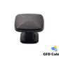 H-1888-K Classic Square Cabinet Knob Brushed Oil Rubbed Bronze