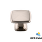 H-1888-K Classic Square Cabinet Knob Brushed Satin Nickel