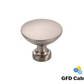 H-1890-K Mushroom Cabinet Knob Brushed Satin NIckel