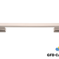 H-2891-177 7 in. (177 mm) Center-to-Center Cabinet Column Pull Handle Brushed Satin Nickel