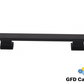 H-2891-177 7 in. (177 mm) Center-to-Center Cabinet Column Pull Handle Matt Black