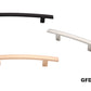 H-3046-128 5-1/16 in. (128 mm) Center-to-Center Cabinet Arched T-Bar Pull Handle