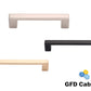 H-3663-96 3-3/4 in. (96 mm) Center-to-Center Cabinet Square Pull Handle