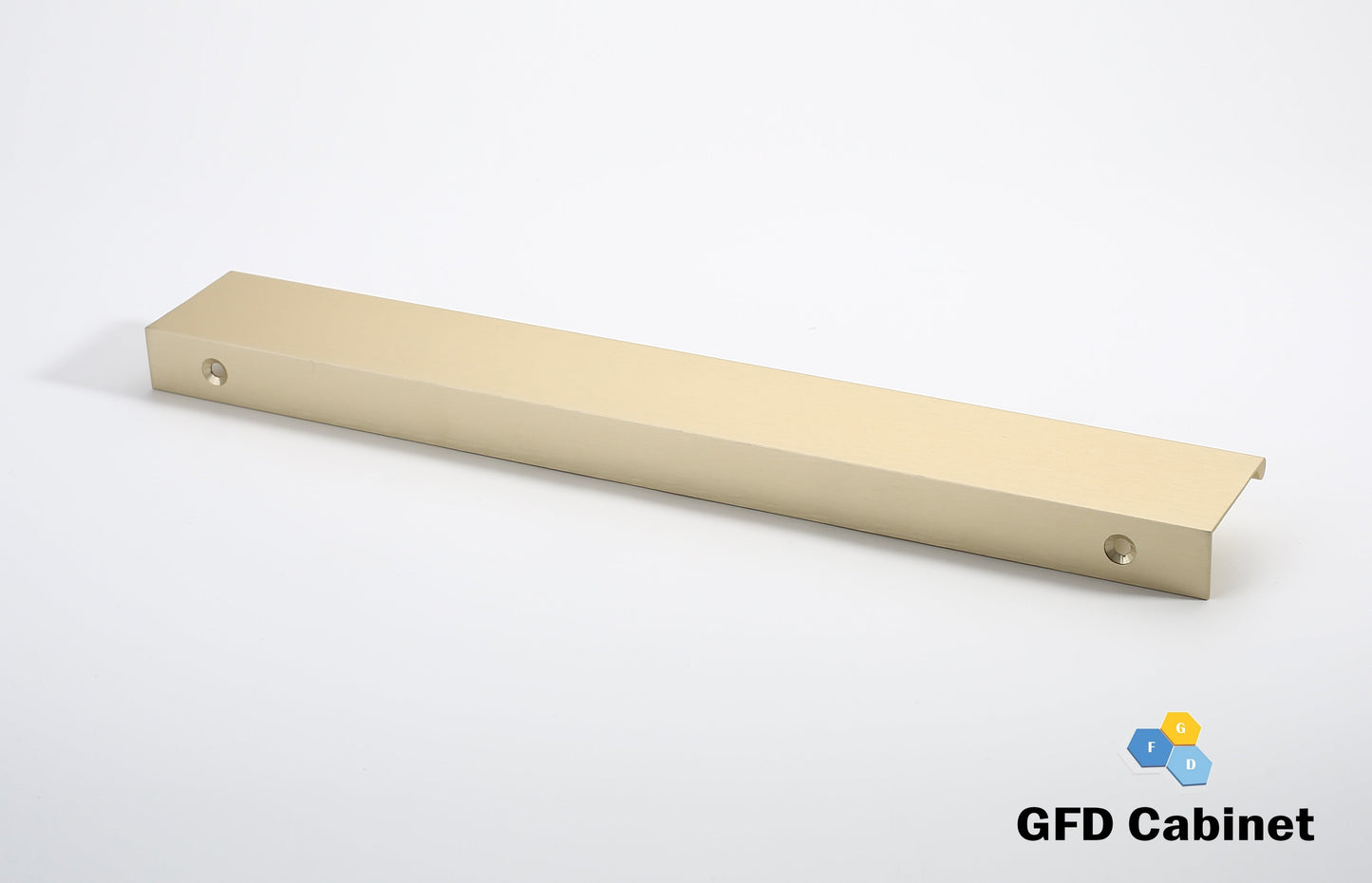 H-4355-256 European Style Cabinet Pull Handle Square Edge