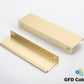 H-4355-320 European Style Cabinet Pull Handle Square Edge