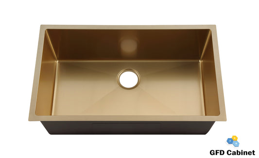 HC3219S 18 Gauge (18G) Single Bowl handmade stainless steel sink with Honeycomb Embossed