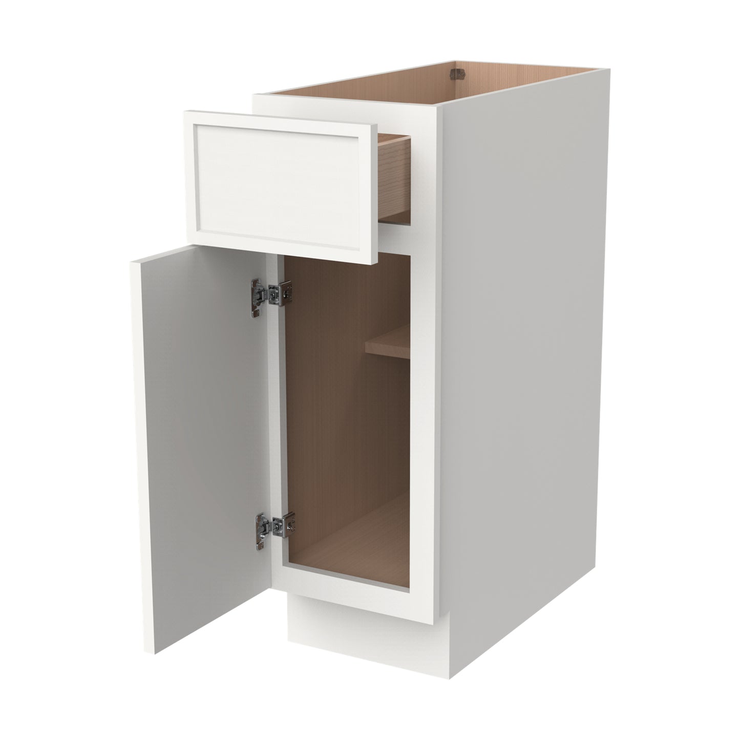 B18 Slim Shaker Base Cabinet 18"Wx34-1/2"Hx24"D