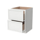2DB24 Slim Shaker 2-Drawer Base Cabinet 24"Wx34-1/2"Hx24"D