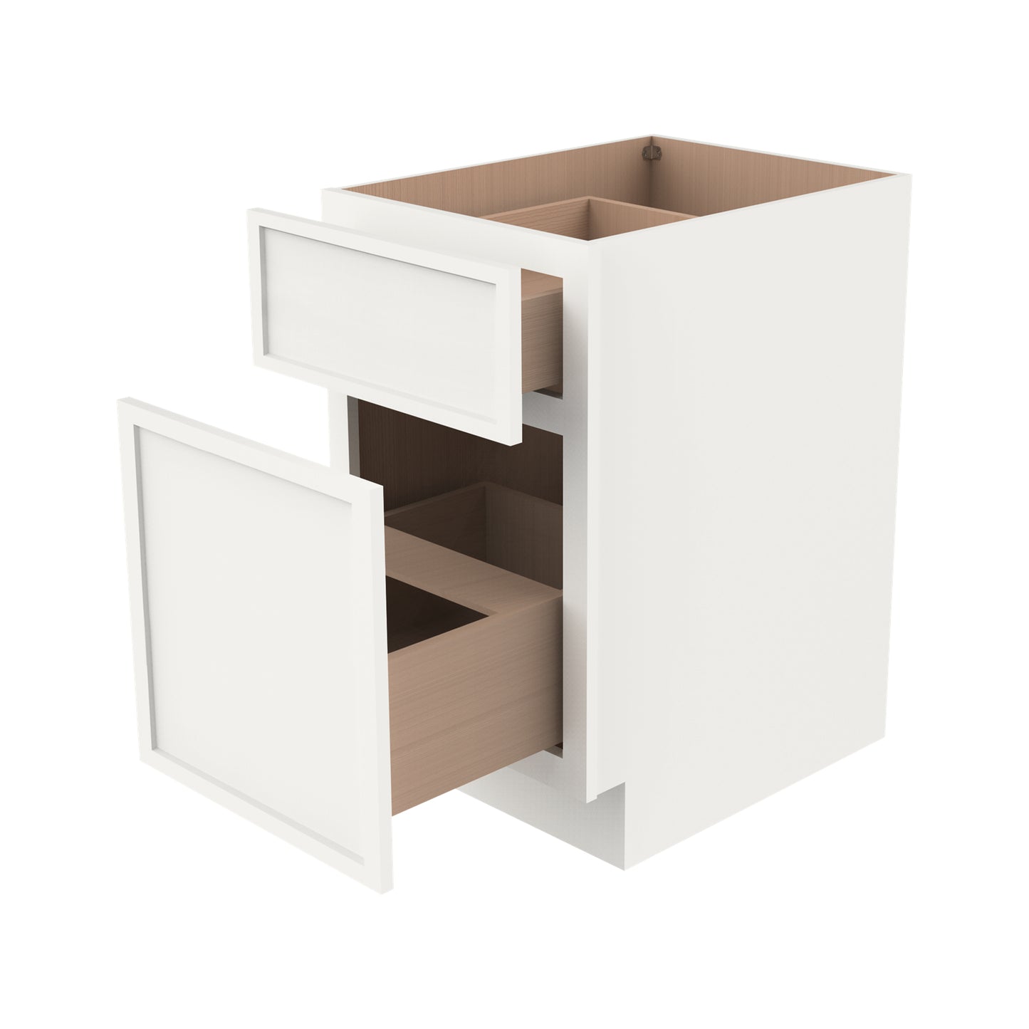 BWBK18 Base Waste Basket Cabinet 18"Wx34-1/2"Hx24"D
