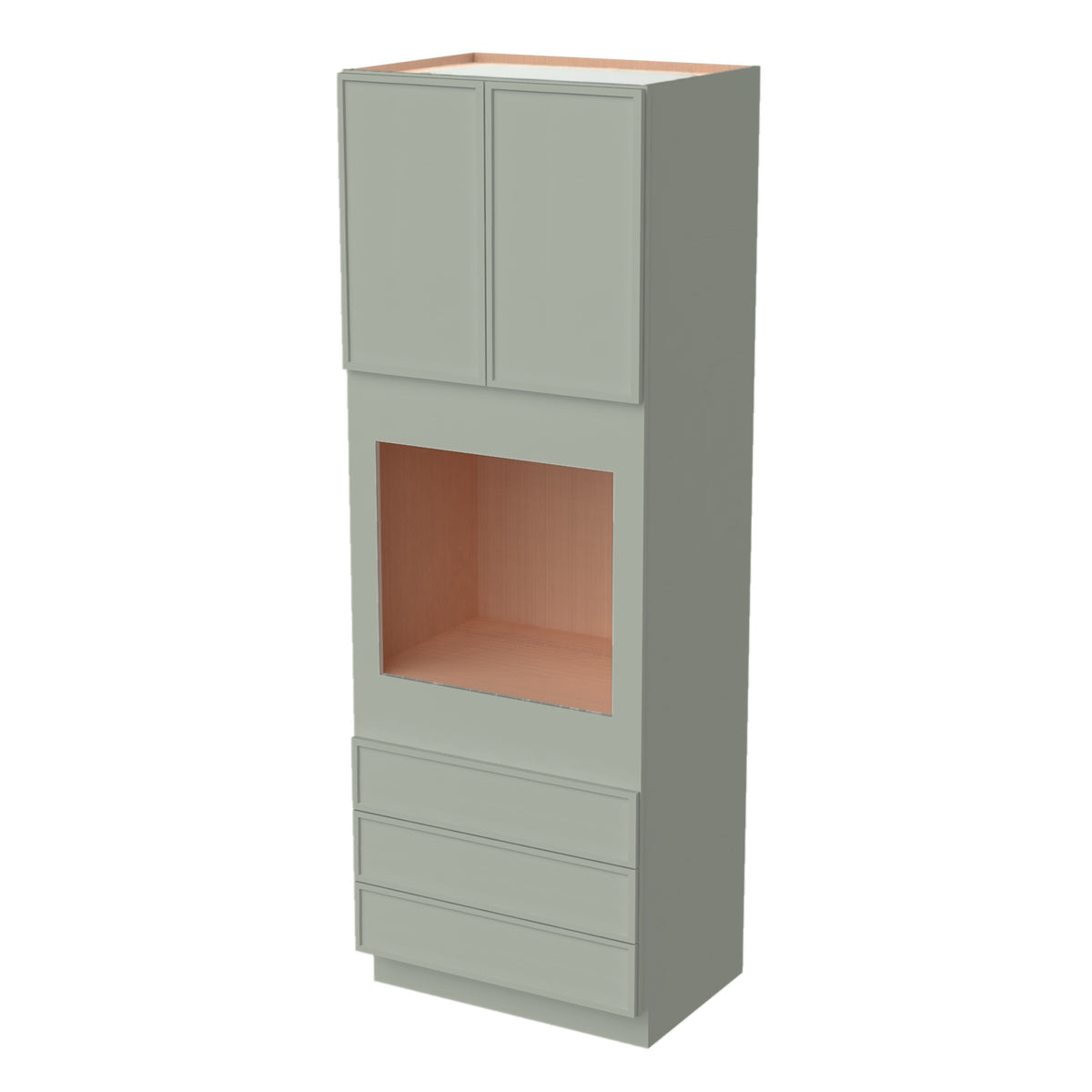 OC3190 Oven Cabinet 31"Wx90"Hx24"D-2D-3DRA
