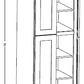 PC2490 Shaker Style Wall Pantry Cabinet 24"Wx90"Hx24"D