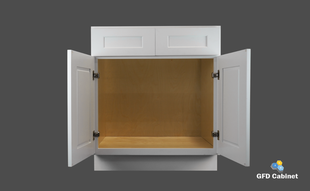 SB42 Shaker Style Sink Base Cabinet 42"Wx34-1/2"Hx24"D