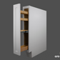 SBP09 Shaker Style Base Spice Rack Cabinet 9"Wx34-1/2"Hx24"D