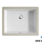 SF1201 Rectangular Ceramic Undermount Bathroom Sink